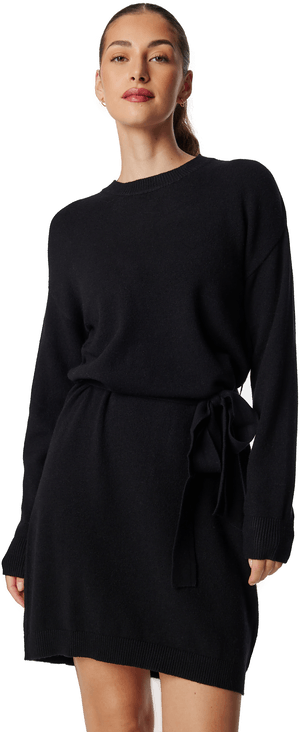Vila Viril O-neck L/S Belt Knit Dress
