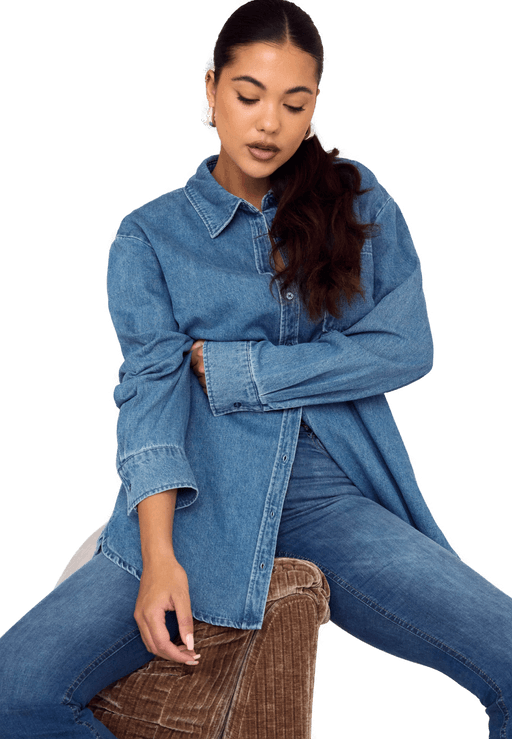 Pieces Pcmaisie Ls Denim Shirt