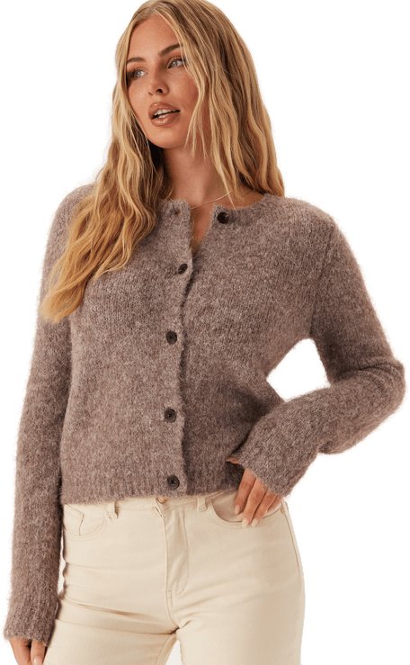 Vero Moda Vmnovah Ls O-neck Button Cardi