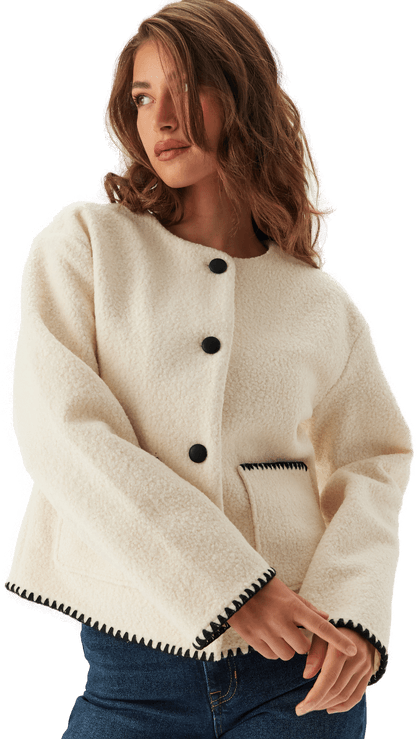 Vila Vikaya L/S Teddy Jacket