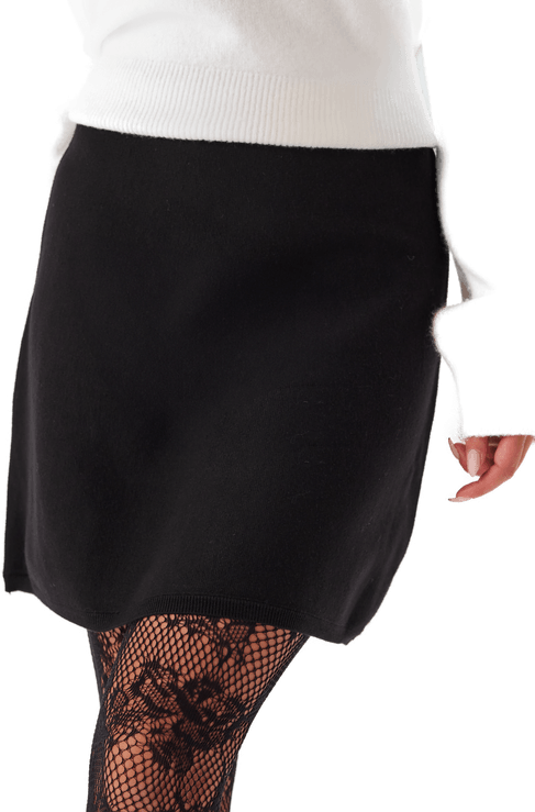 Selected Slfkamma Hw Short Knit Skirt