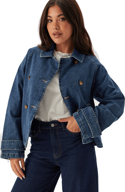 Only Onlapril Short Dnm Trench