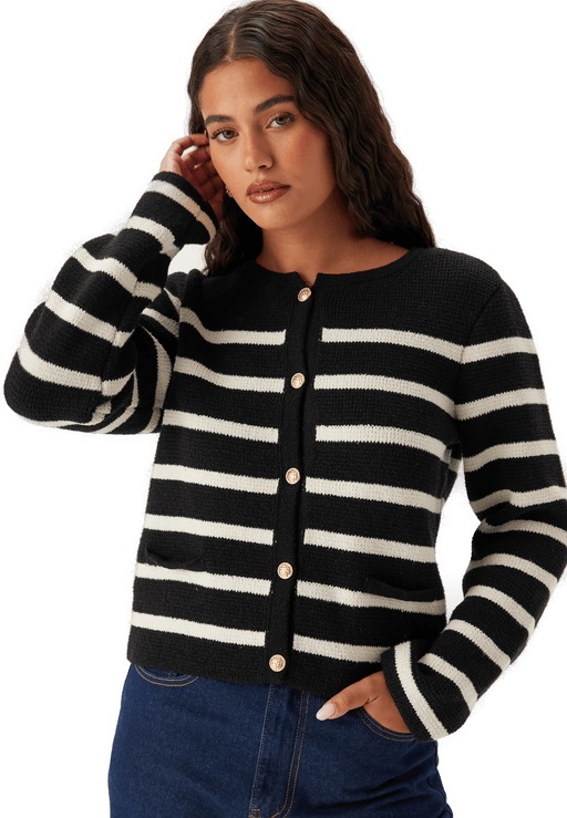 Only Onllaura Life Ls O-neck Cardigan