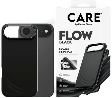 Care By PanzerGlass Feature Flow Deksel - Svart