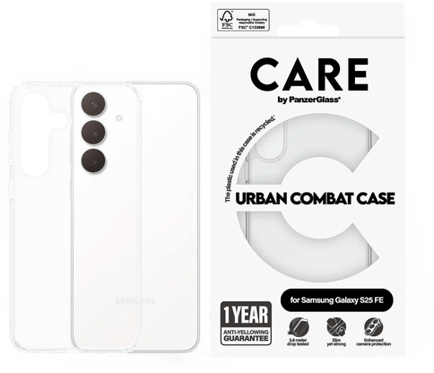 PanzerGlass CARE Galaxy S25 FE Urban Combat deksel
