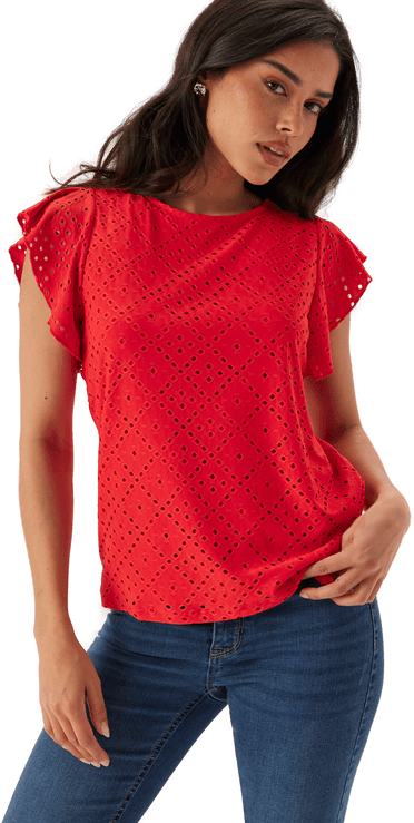 Vero Moda Vmtassa Sl Frill Top