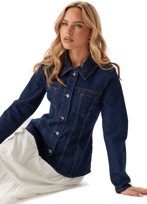 Only Onlelle L/S Fitted DNM Jacket