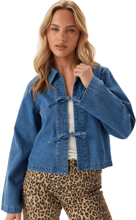 Only Onlthora Ls Bow Shirt