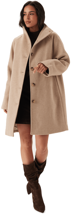 Selected Slfvinni Wool Blend Coat