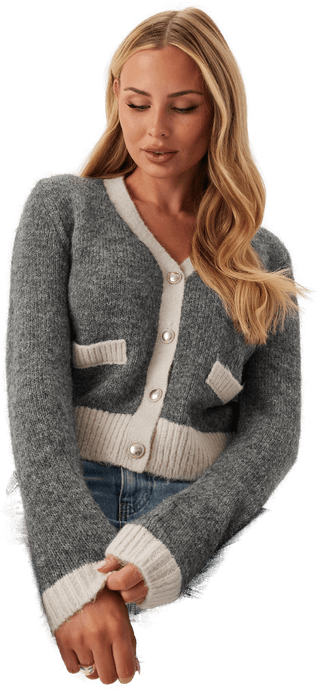 Only Onlmaggie Life Ls V-neck Cardi