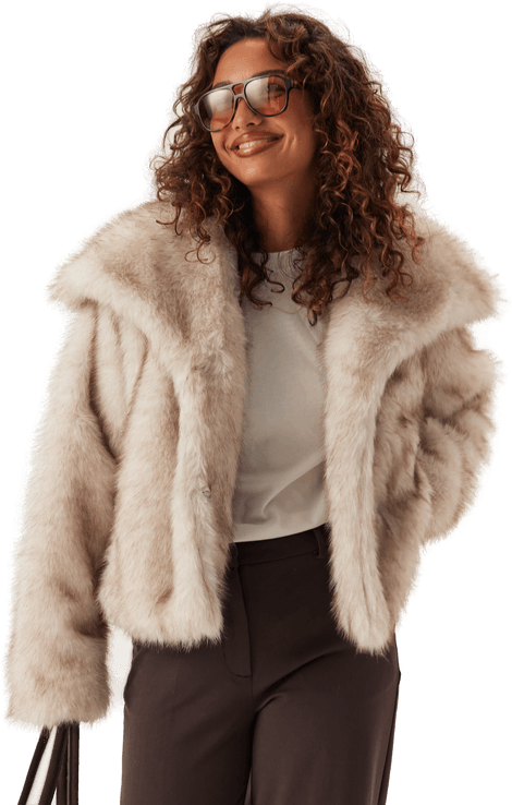 Only Onldawn Life Faux Fur Jacket