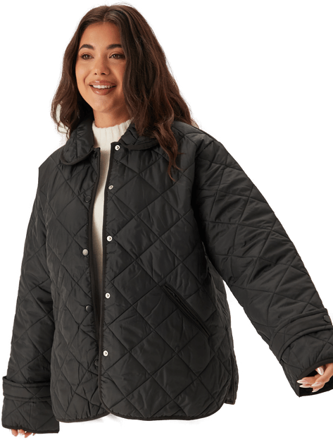 Pieces Pcemily Short Quilted Jacket