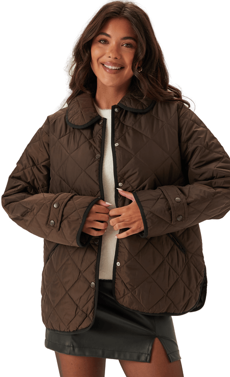 Pieces Pcemily Short Quilted Jacket