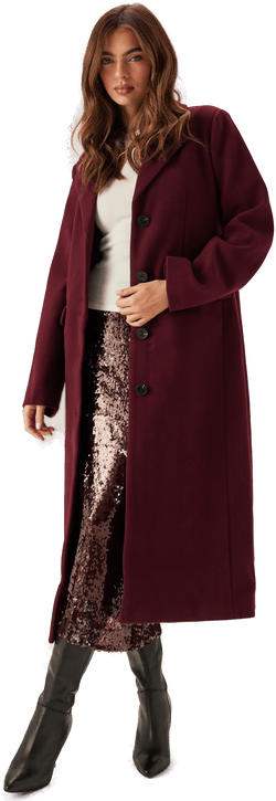 Pieces Pcjadine Long Coat