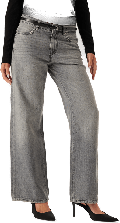 Only Onlcobain Reg Wide Rhinestone