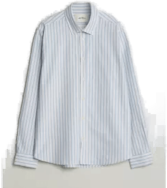 Les Deux Konrad Striped Oxford Shirt