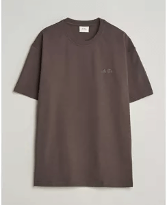 Les Deux Crew T-Shirt Coffee Brown