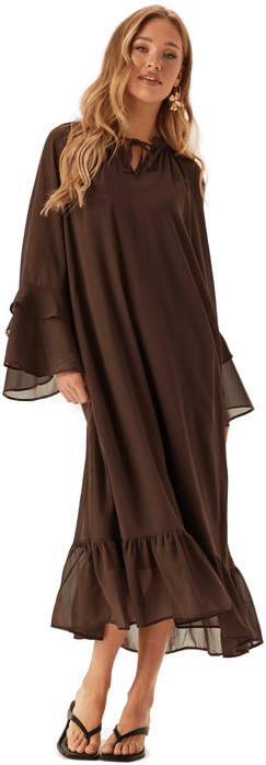 Object Collectors Item Objgina L/S V-NECK MIDI DRE