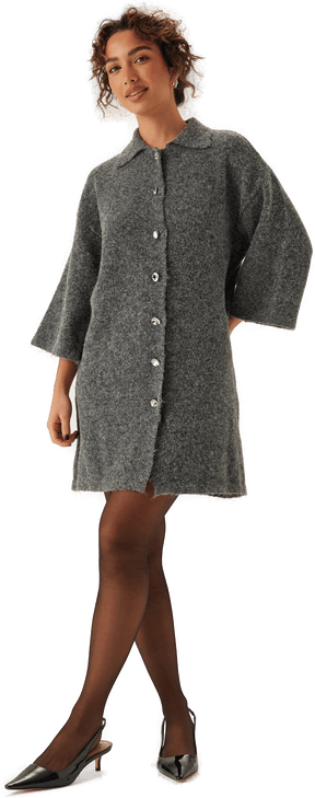 Vila Vilauri 3/4 Sleeve Knit Dress