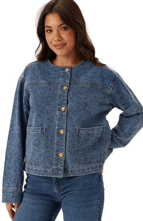 Object Collectors Item Objfrida L/S Denim Jacket