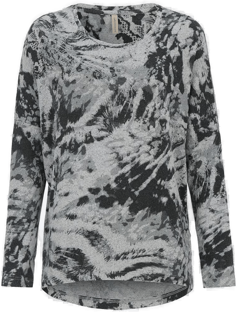 Soyaconcept mønstret jerseytopp