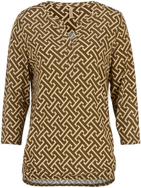 Soyaconcept mønstret jerseytopp