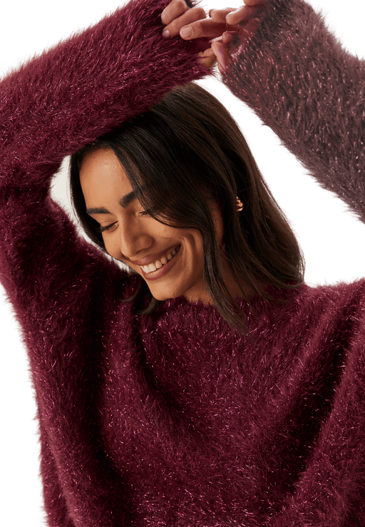 Pieces Pcmie Ls O-neck Knit