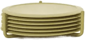 Zone Singles glassunderlag 6-pack Leek Green