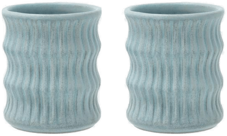 Villa Collection Styles krus 30 cl blå 2 stk