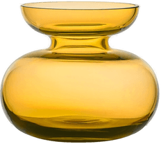 Zone Inu vase 11 cm Amber