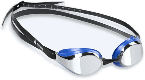 Watery Elite svømmebriller - Poseidon Mirror