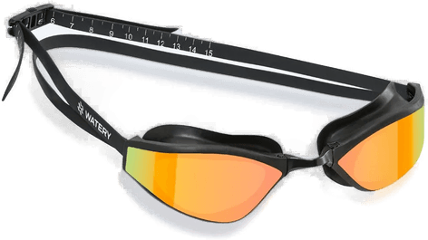 Watery Elite svømmebriller - Storm Racer Mirror