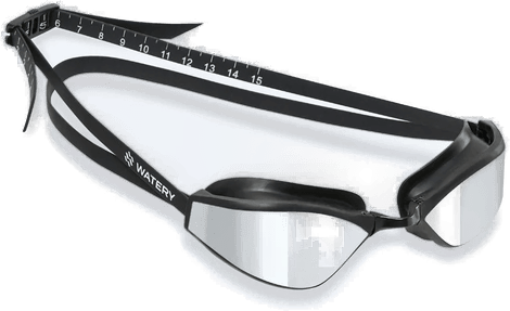 Watery Elite svømmebriller - Storm Racer Mirror