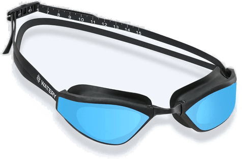 Watery Elite svømmebriller - Storm Racer Mirror