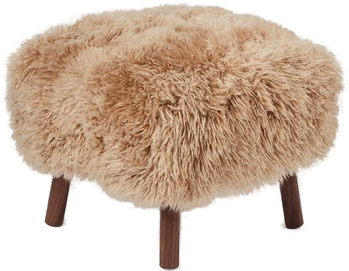 Natures Collection Emily fotskammel - Honning Valnøtt