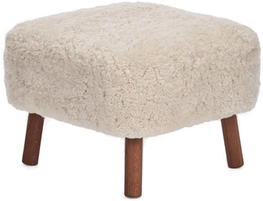 Natures Collection Emily fotskammel - Pearl Valnøtt