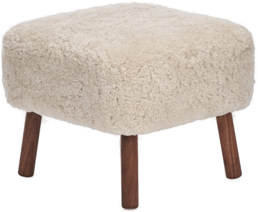 Natures Collection Emil fotskammel - Pearl Valnøtt