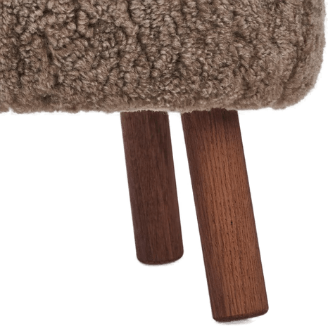 Natures Collection Emma Mini fotstøtte Lysebrun