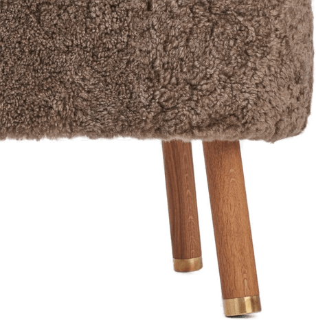 Natures Collection Emil fotskammel - Lysebrun Eik