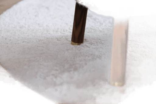 Natures Collection Emil fotskammel - Svart Valnøtt