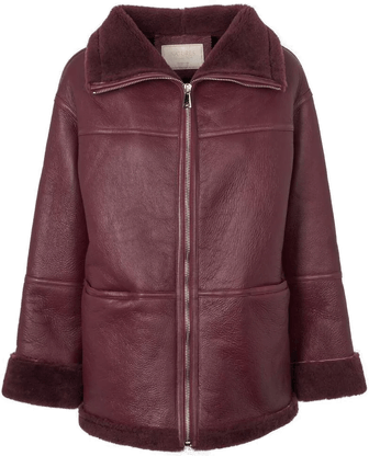 Karina jakke Natures Collection - Vinrød