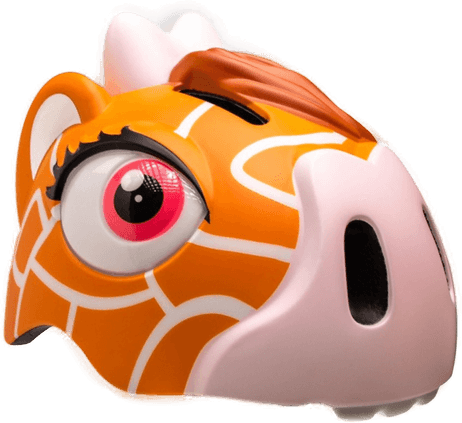 Crazy Safety Sjiraff Sykkelhjelm Brun