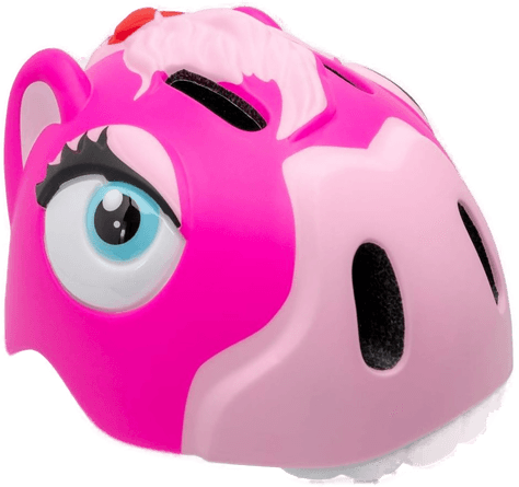 Crazy Safety Sykkelhjelm Hest Rosa