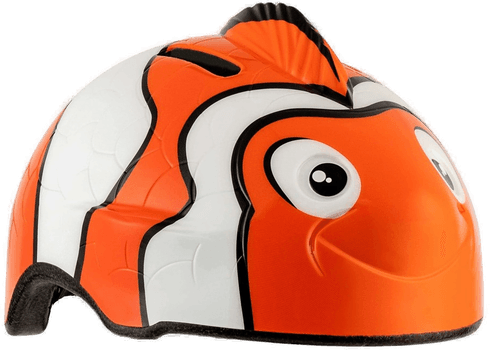 Crazy Safety Fisk Sykkelhjelm Oransje