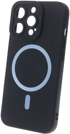 Silicon Covers Magsafe-deksel iPhone 14 Pro Max Svart