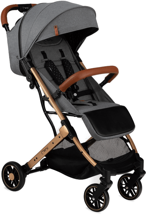 MoMi Estelle Sportsvogn Grønn/Gull