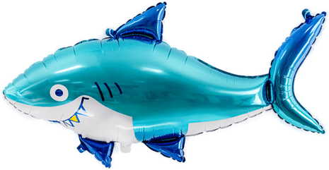 Partydeco Folieballong Hai Stor