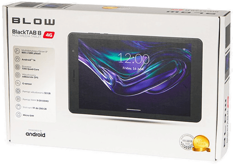 Blow BlackTAB8 8" Nettbrett 4G LTE