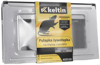 Usorteret metall felle for mus og rotter