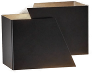 Emibig Lighting Vegglampe Frost, svart